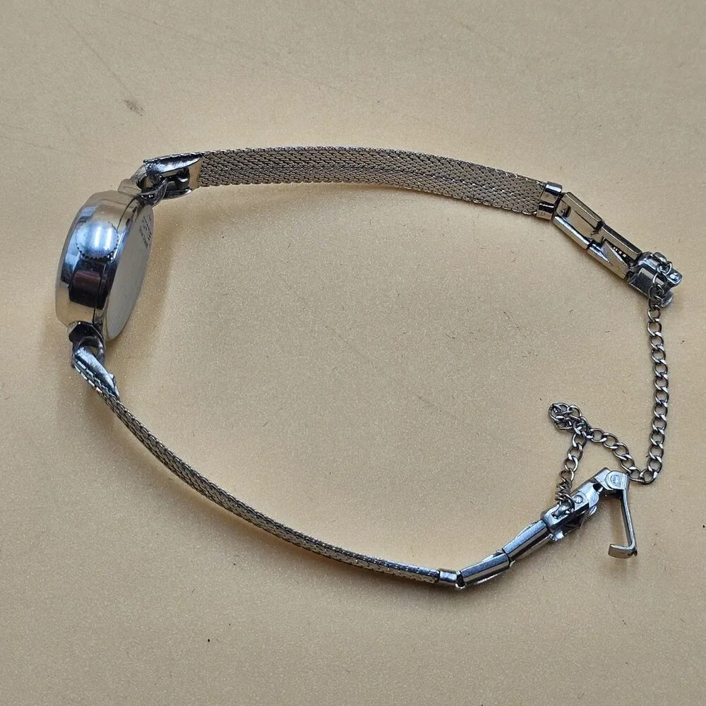 Vintage Fortis 17J Mechanical Ladies Watch On 1/20 10k GF Bracelet For Repair